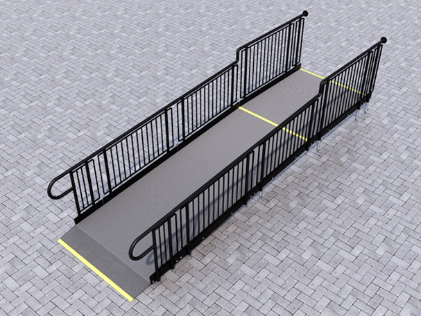 Fully compliant modular ramp